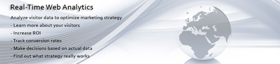 Real-Time Web Analytics, Web Traffic Tracking, Web Marketing Analysis